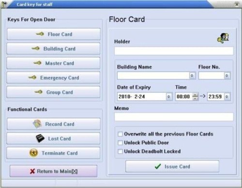 RFID card Hotel Lock Management System/ Hotel Room Locks w/Mechnical key+Card - Picture 14 of 20