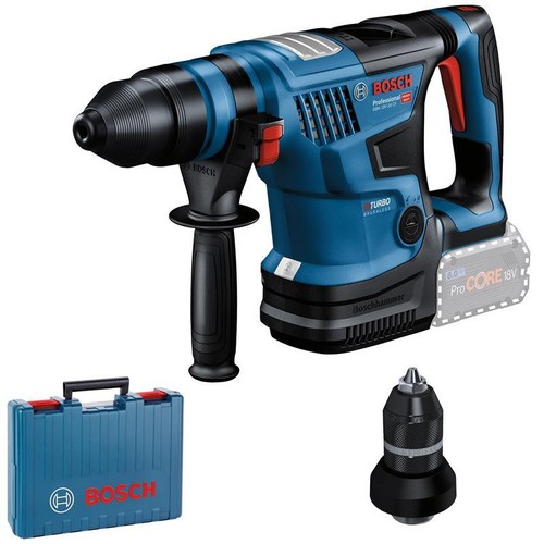 Bosch Akku-Bohrhammer BiTurbo GBH 18 V-34 CF Solo im Koffer, inkl. Wechselfutter - Bild 1 von 12