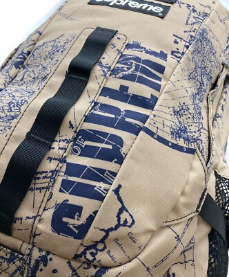 THE NORTH FACE SUPREME Hot Shot Backpack Beige Mulitcolor