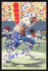 Bruce Matthews Signed Goal Line Art GLAC- Houston Oilers - AUTOGRAPHED Auto HOF