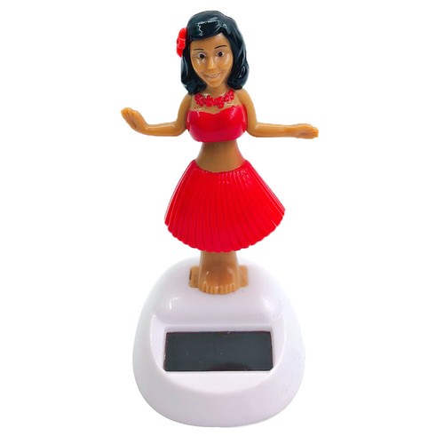 1pc Small Solar Powered Dancing Hula Girl for Car Dashboard Ornament Decoration - Picture 15 of 16