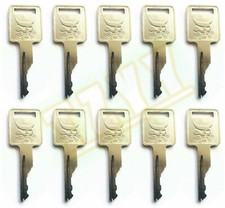 10 Ignition Key For Case Skid Steer Loader 1835B 1838 Case IH Tractor CX50 CX70