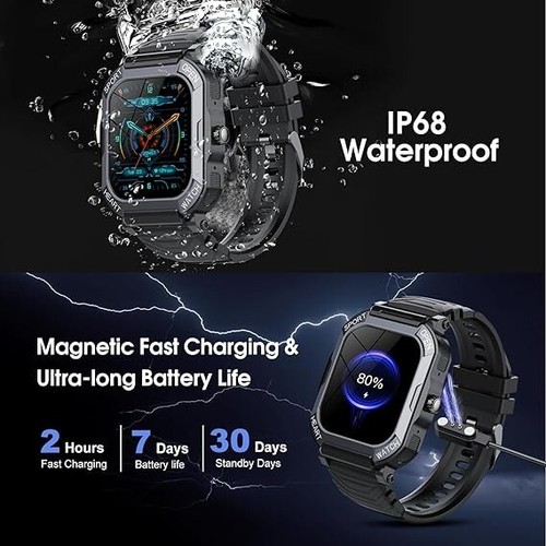 smart watch herren damen - Bild 3 von 7