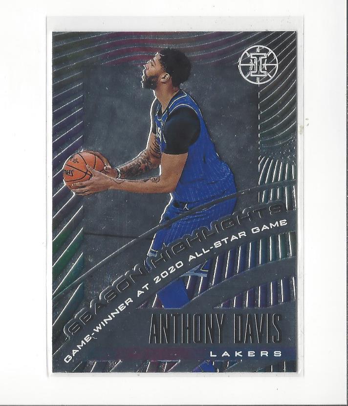 2019-20 Panini Illusions Season Highlights #7 Anthony Davis Lakers