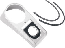 Drag Specialties Dash/Speedometer Housing - Chrome Harley-Davidson # 71248-00