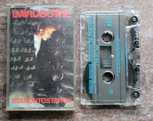 David Bowie Station to Station With Bonus Tracks Cassette Tape 1991 Glam Rock - Picture 5 of 6