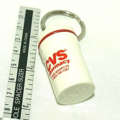 Girar en descubierto a pesar de más Vintage CVS Pharmacy Pastillero contenedor Llavero Cadena FOB | eBay Girar en descubierto a pesar de más Vintage CVS Pharmacy Pastillero contenedor Llavero Cadena FOB | eBay