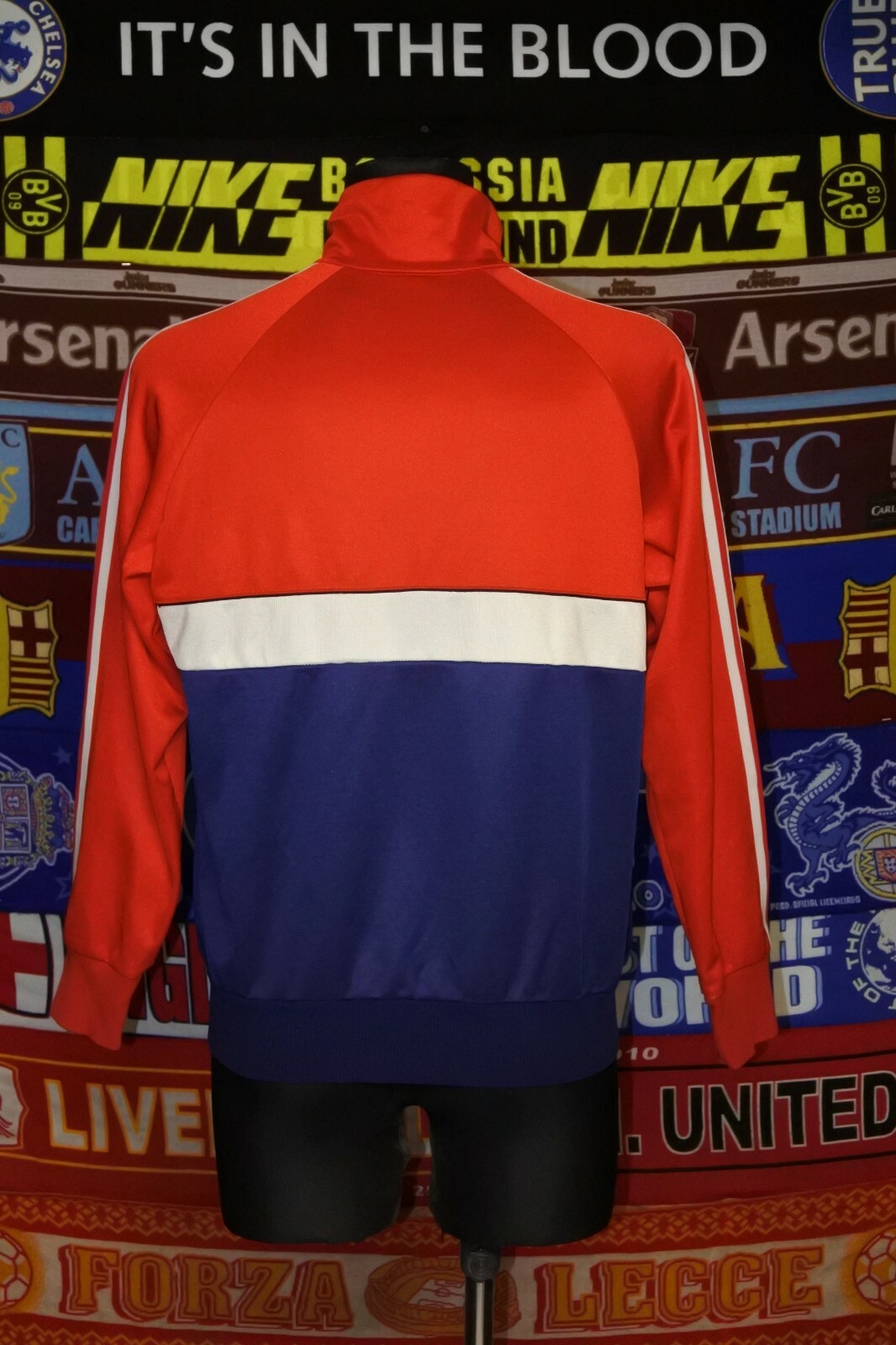 4.5/5 Adidas adults S original vintage retro track jacket