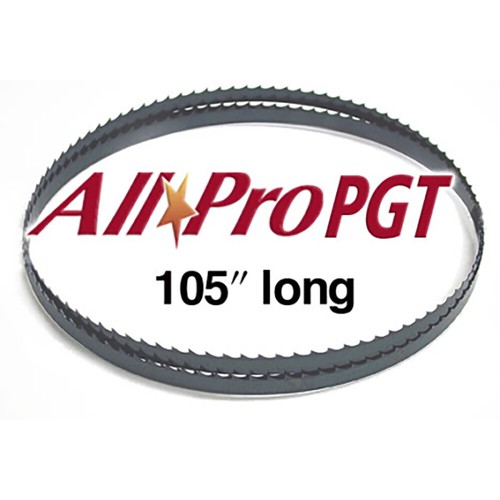 Lama per sega a nastro 105" Olson AllPro PGT 3/16" .025" 10 REG APG70805 Made in USA - Foto 3 di 3