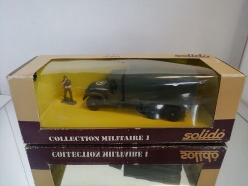 SOLIDO 6032 MILITARE US ARMY GMC TRANSPORT SCALA 1:43 QUASI NUOVO IN SCATOLA - Foto 2 di 10