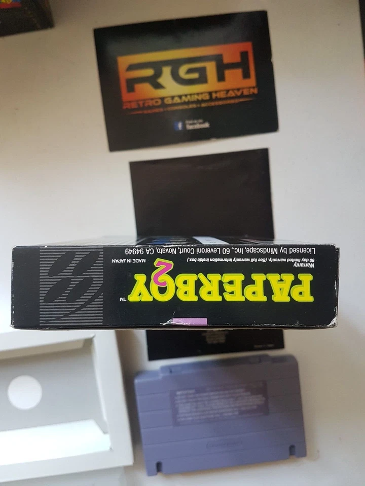 PAPERBOY 2 SUPER NINTENDO USA SNES GAME VERY GOOD CON - Image 4 of 4