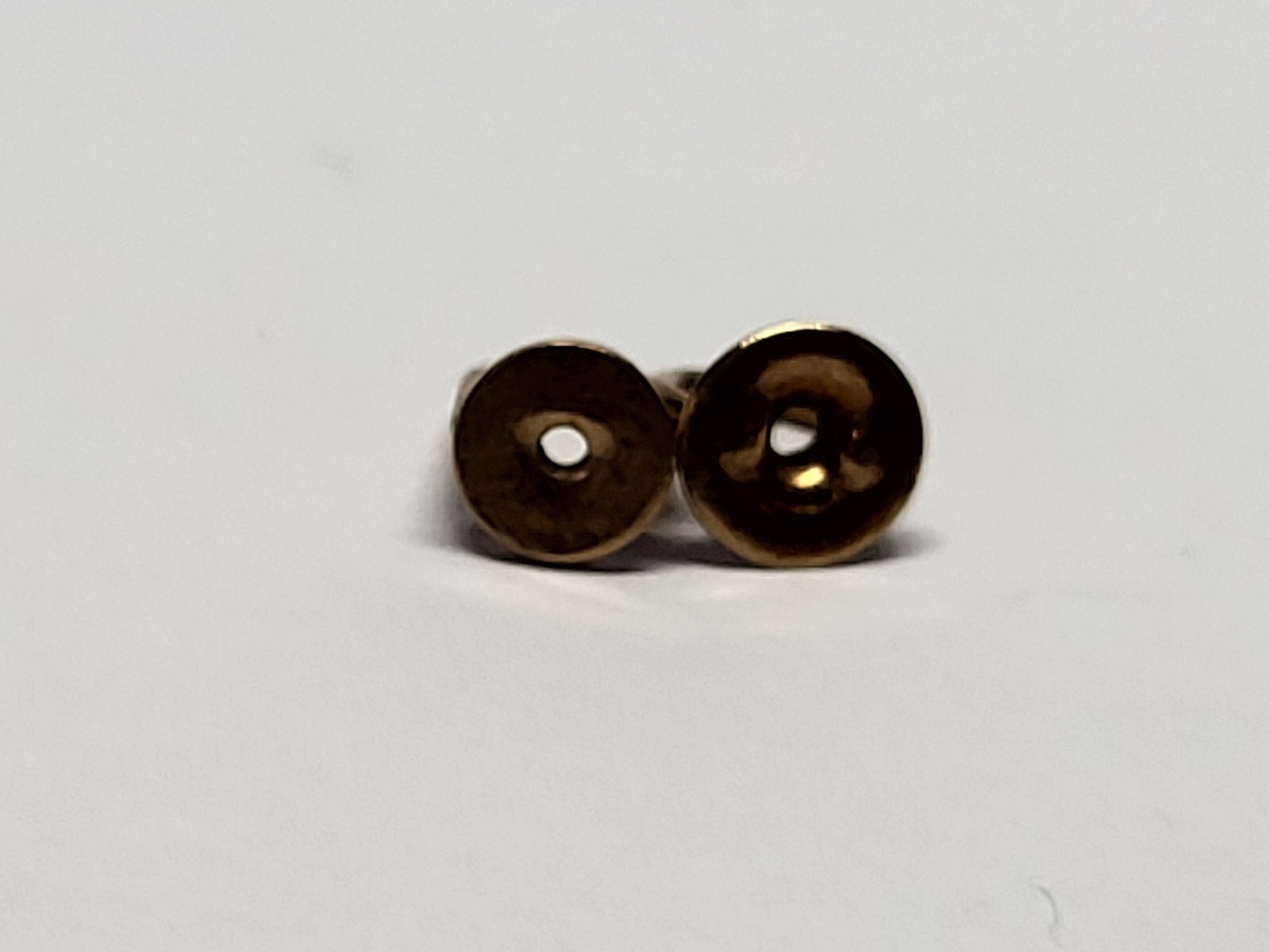 10K Solid Yellow Gold Earring Stud Backs Replacem… - image 2