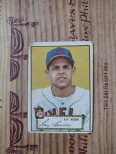 1952 Topps Red Back #55 Ray Boone Cleveland Indians Lower grade 