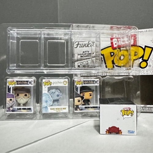 HARRY POTTER Funko Bitty Pop CHASE 1/3 Fawkes 87 Harry Potter Complete Confirmed - Picture 4 of 7