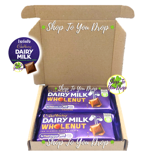 2 BAR IRISH CADBURY CHOCOLATE GIFT BOXES Present Tag Mint Crisp Tiffin Turkish☘️ - Picture 39 of 48