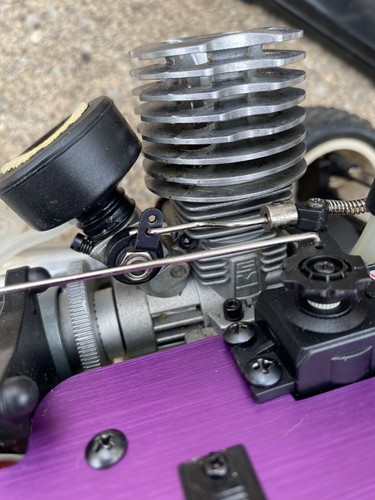 Smartech Winner Nitro Buggy With Original radio Rare SMT 15 Engine Runs Great - Picture 9 of 10