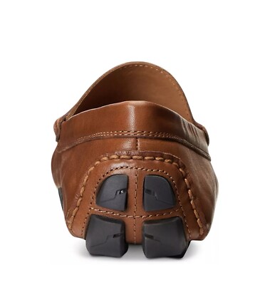 Polo Ralph Lauren Men\'s Anders Penny Driving Style Loafer brown new w/ box 13 D Polo Ralph Lauren Men main image 4