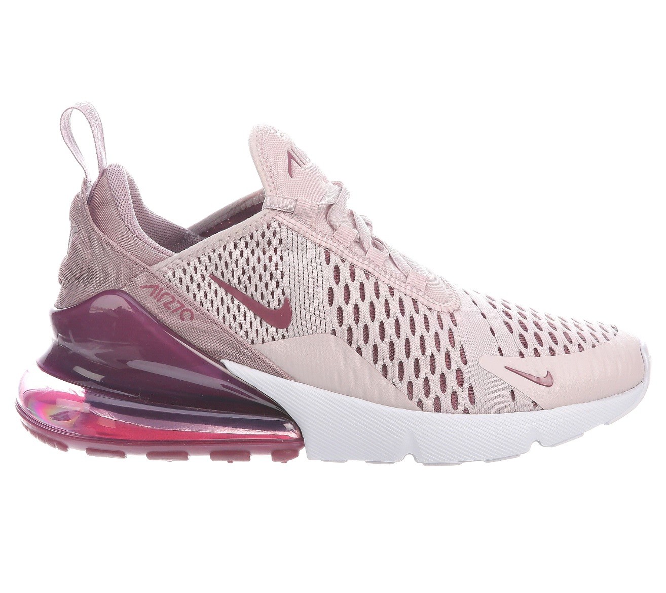 Nike Air Max 270 Womens Barely Rose Pink Wine Running Shoes Comfortable Nike Air Max 270 Womens Barely Rose Pink Wine Running Shoes Comfortable
