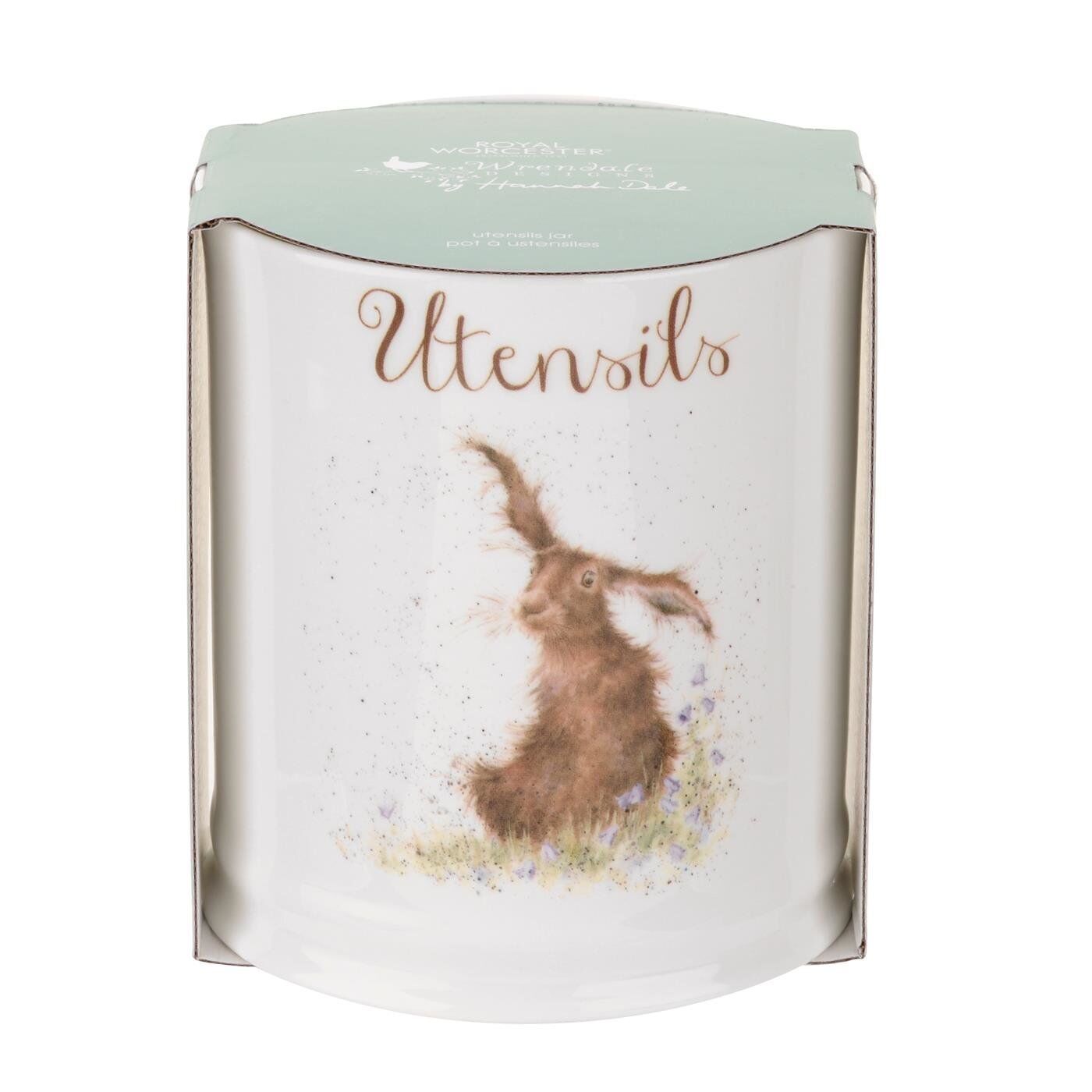 Royal Worcester Wrendale Ustensile Bocal Support Lièvre Porcelaine Fine Cuisine Royal Worcester Wrendale Ustensile Bocal Support Lièvre Porcelaine Fine Cuisine