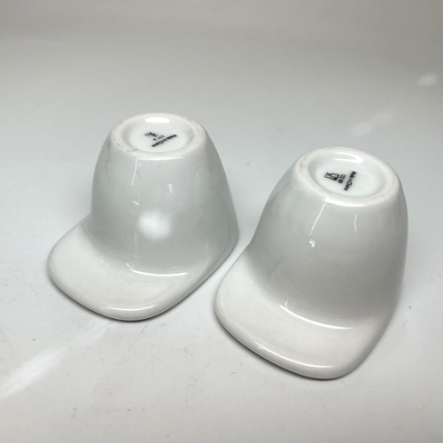 IKEA 365+ "PLOCKA" Set di 2 PORTABICCHIERI UOVO - Ceramica bianca con manico - Foto 3 di 6