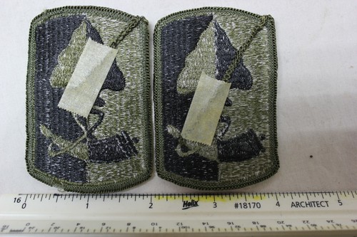 US-Militärausgabe Aufnäher Armee Abzeichen 187th Infanterie Brigade 200 Patches U - Bild 4 von 4