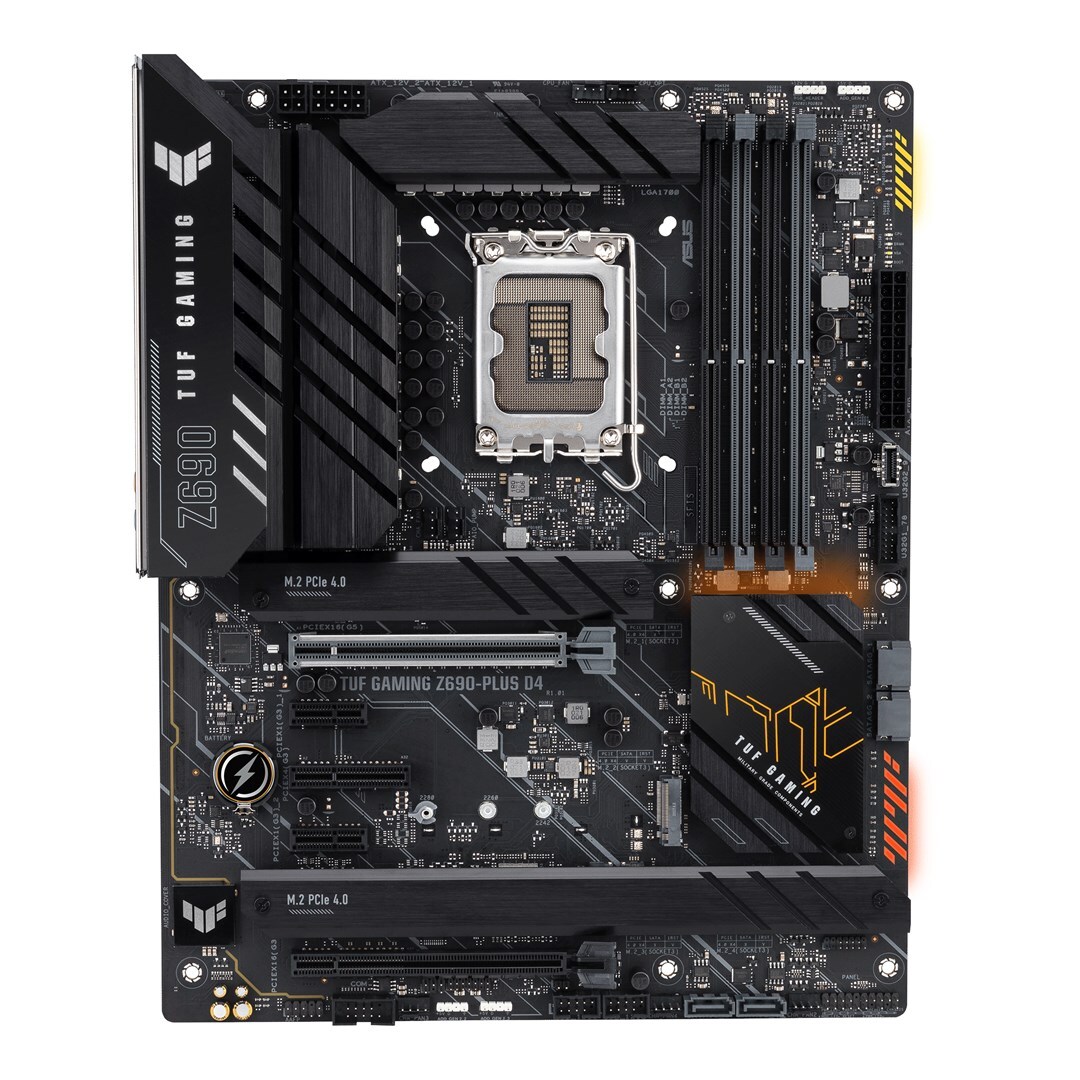 4711081442714 НОУТБУК ASUS TUF GAMING Z690-PLUS D4 с процессором Intel Z690 LGA 1700 ATX ASUS
