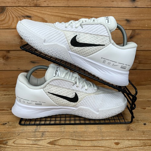 Nike Turnschuhe Damen Größe UK 5,5 Court Air Zoom Vapor Pro 2 weiß schwarz Tennis - Bild 2 von 13