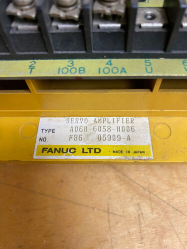 Fanuc A06B-6058-H006 F86 05909-A - Picture 2 of 14
