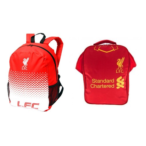 Liverpool FC Back To School Bag Backpack Boot Bottle Gym Gift Official Licensed - Picture 8 of 14