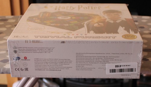 HARRY POTTER TRIVIAL PURSUIT BOARD GAME (1800 QUESTIONS) BRAND NEW & SEALED!!! - Picture 5 of 5