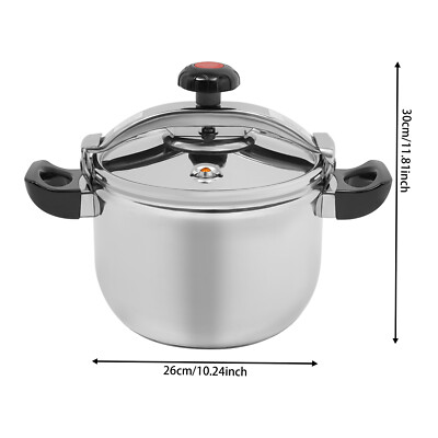 #ad #ad Stainless Steel Pressure Cooker Silver Pressure Cooker 9L Pressure Stewing Pot $103.10