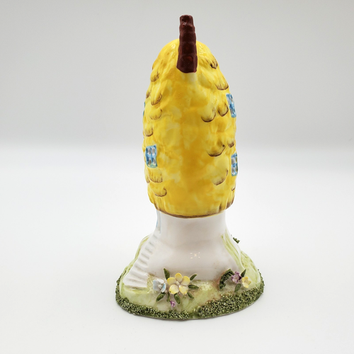Vintage Coalport Cottage "Toadstool House" Fine Bone China Miniature England 6" - Picture 2 of 11