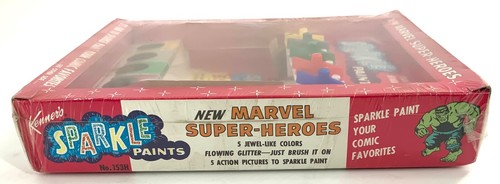 Kenner’s Sparkle Paints 1967 MARVEL SUPER-HEORES kit pittura n. 153H - NUOVO - Foto 6 di 8