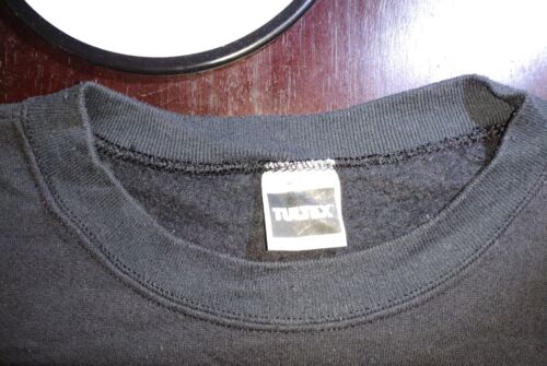 Vintage 90s Harley Davidson Lone Wolf Biker Motorcycle Sweatshirt Approx 2XL - Picture 12 of 12