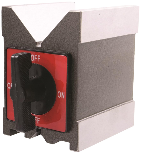 3402-0901 3.75 X 2.75 X 4 Inch Magnetic V-Block with Switch - Picture 5 of 12