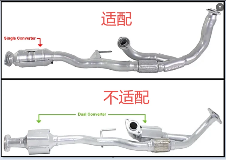 Convertidor catalítico para Toyota Camry 1997-2000 3,0 L 1997-1999 Toyota Avalon 3,0 L Foto 2 de 4