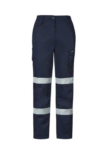 Syzmik Womens Essential Stretch Taped Cargo Pant Slim Fit Oversized Cargo Pocket - Picture 4 of 4