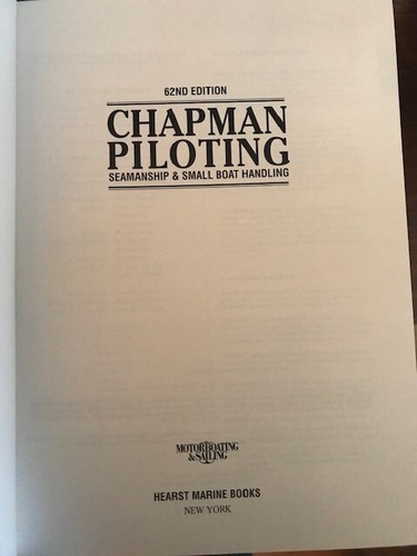 CHAPMAN PILOTING Seamanship & Small Boat Handling by Hearst Marine Books - Picture 3 of 6