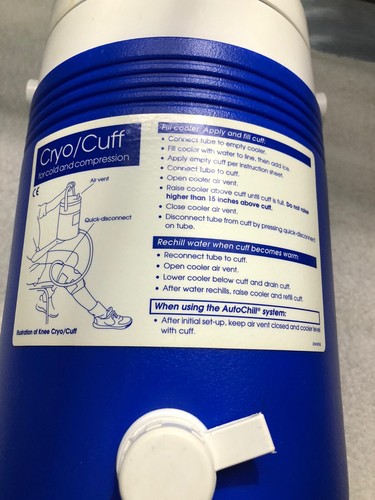 Aircast Gravity Cooler mit Kaltkompressionsmanschette - Bild 7 von 19
