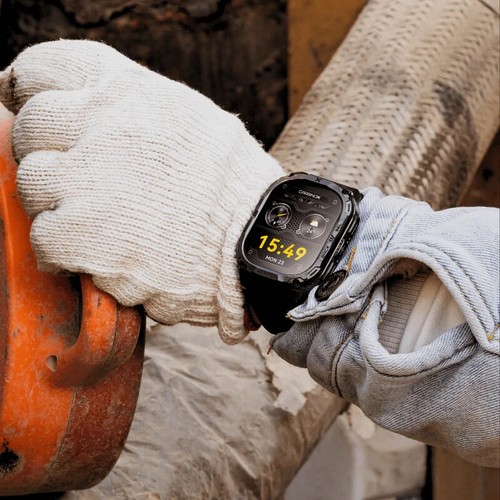 CARBINOX " VORTEX " Tactical Military Smartwatch IP69K Shock &Waterproof - NEW - Photo 13 sur 17