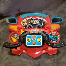 VTech PAW Patrol Pup Pad Driver Interactive Talking Handlebars with Light/Sound