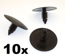 10x Land Rover Fir Tree Clips for Bonnet Insulation, Trim Panels & Shields