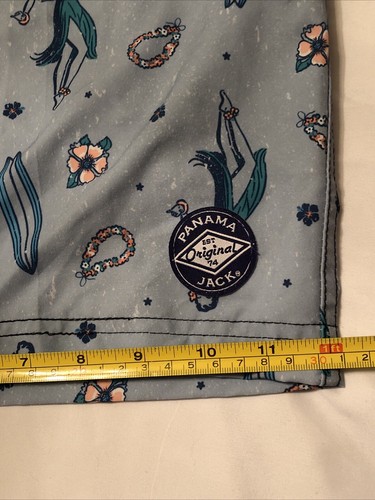 NWT Panama Jack Men's Swim Trunks Board Shorts Hawaiian Island Drawstring Sz S - Picture 8 of 16