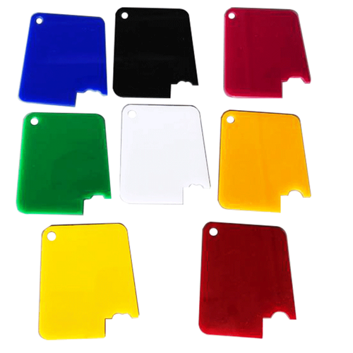 Car Body Sealant Scraper Tool Set 8-Piece Plastic Scraper Same Shape As Auto - Picture 4 of 4