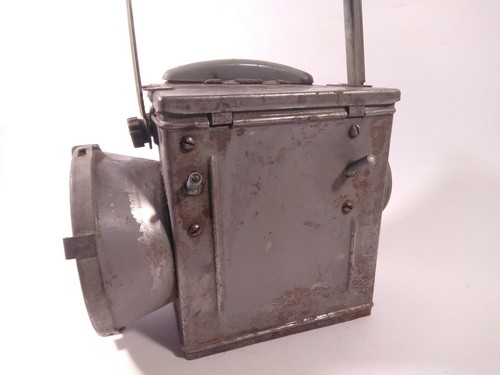 Linterna ferroviaria soviética vintage. 1961. Lote original - Imagen 4 de 11