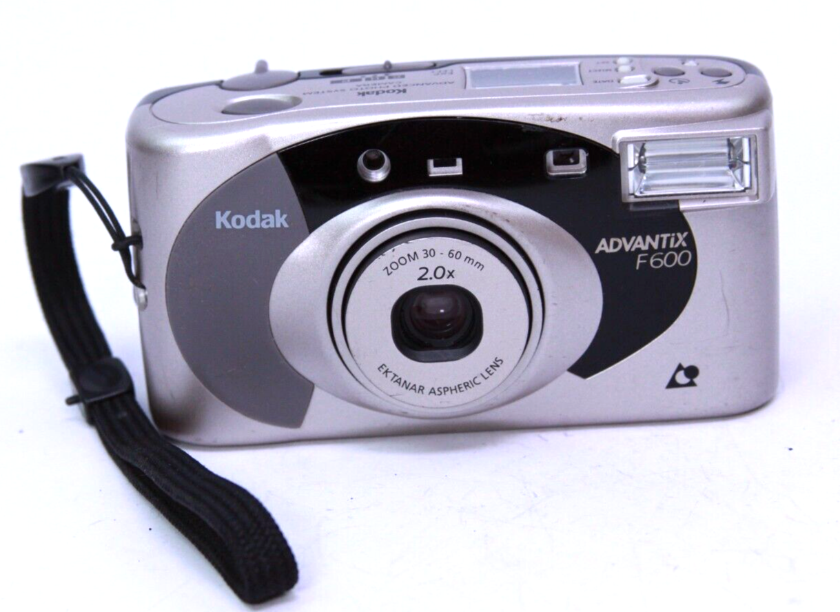 Kodak Advantix F600 Zoom 3060mm APS Point Shoot Film Camera Used