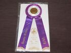 American Kennel Club 1978 Rockville Centre Ny Cocker Spaniel Club Ribbon Award