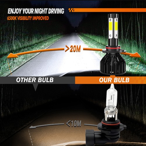 LED Headlight High Low Fog Light Bulbs For Honda Accord 2008-2009 2010 2011 2012 - Bild 4 von 16
