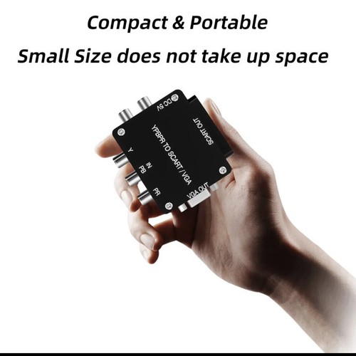Component YPbPr to RGBS/VGA Converter for Retro Game Console/Set-top Box LAGLESS - Picture 5 of 10