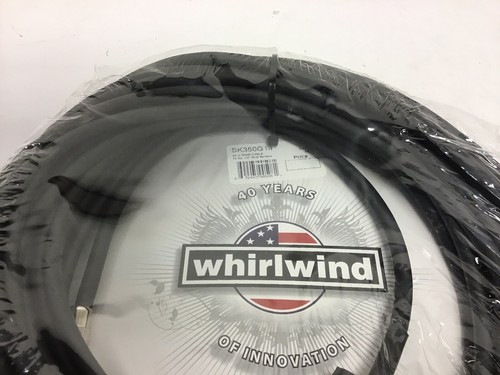 NEW Whirlwind 50’ ¼” Male to Dual Banana Male 14 gauge Single Line Speaker Cable - Picture 2 of 6